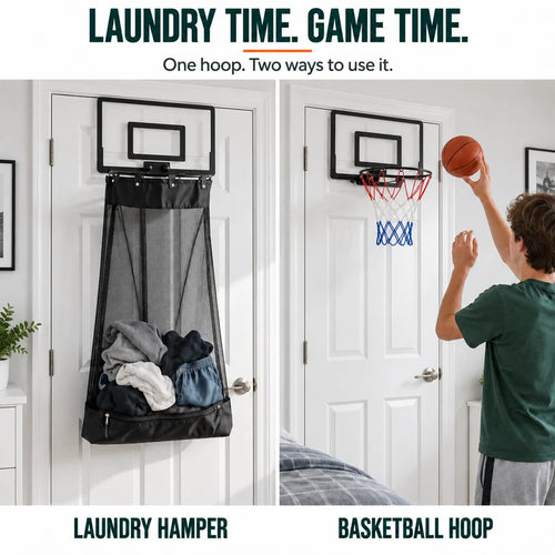 🎃 Halloween Flash Sale: 50% OFF! ⏰ — 🏀 2-in-1 Basketball Laundry Hoop 🧺